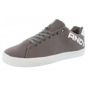 AND1 MENS FUNDAMENTAL LOW TOP CANVAS LACE UP SHOES
